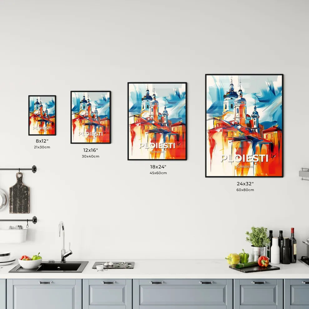 Vibrant Ploiești, Romania Kitchen Art