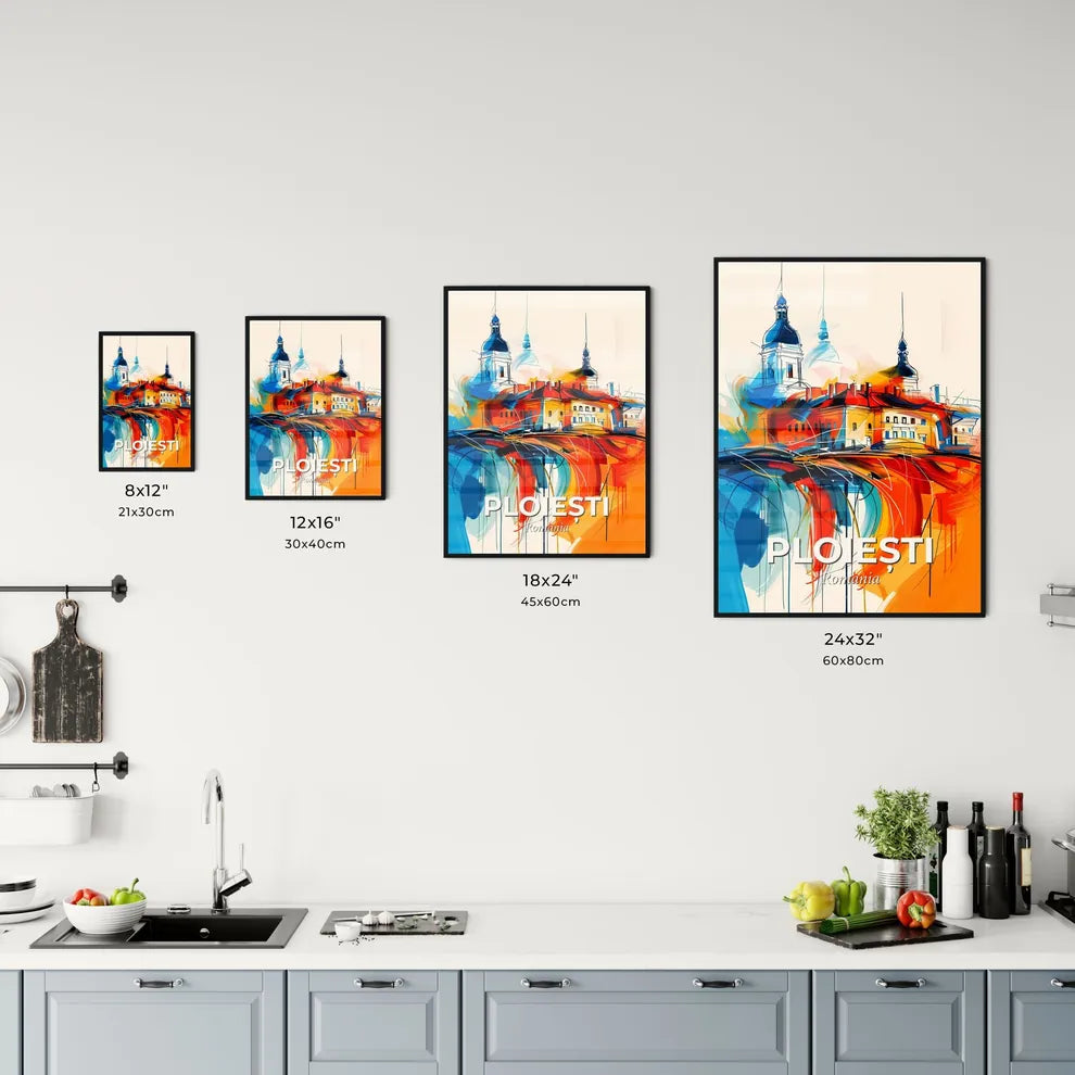 Vibrant Ploiești, Romania Kitchen Art