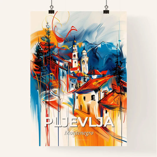 Vibrant Pljevlja, Montenegro Poster