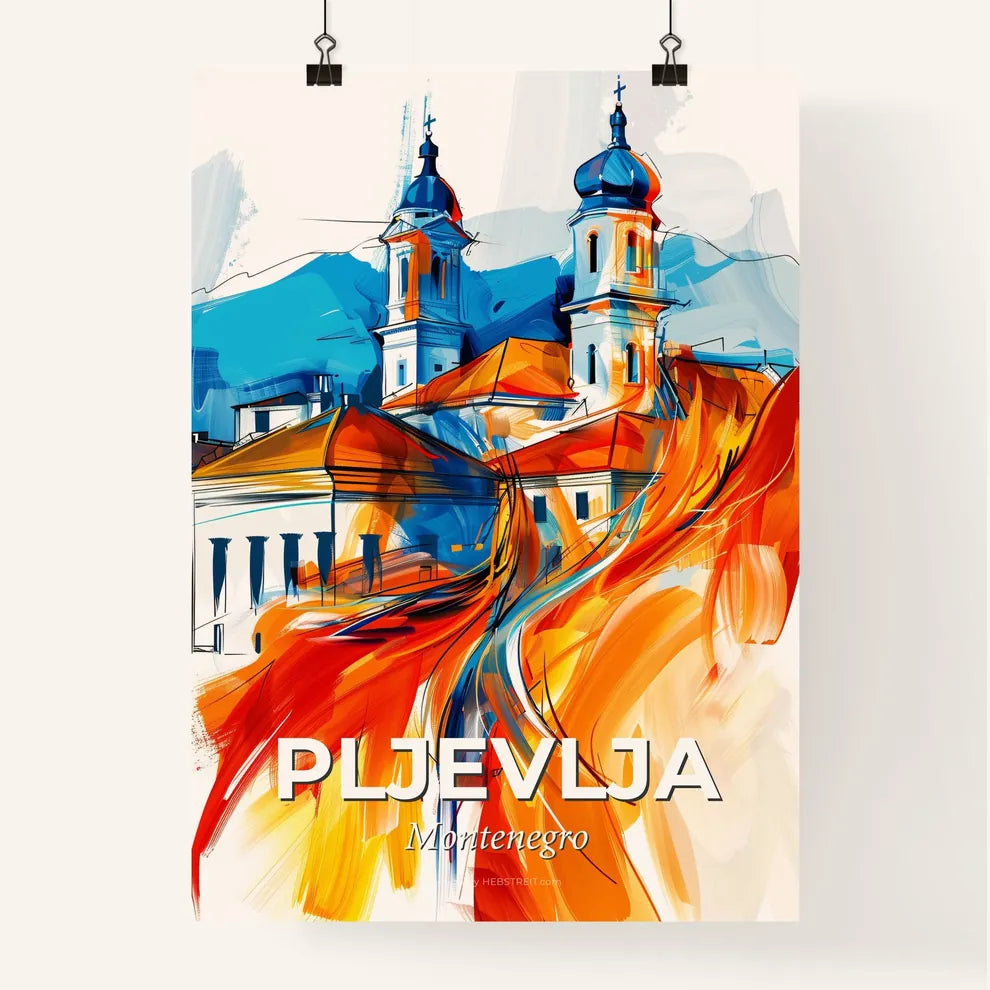 Vibrant Pljevlja, Montenegro Poster