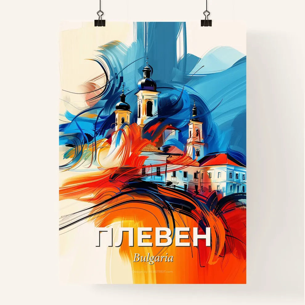 Vibrant Плевен, Bulgaria Poster
