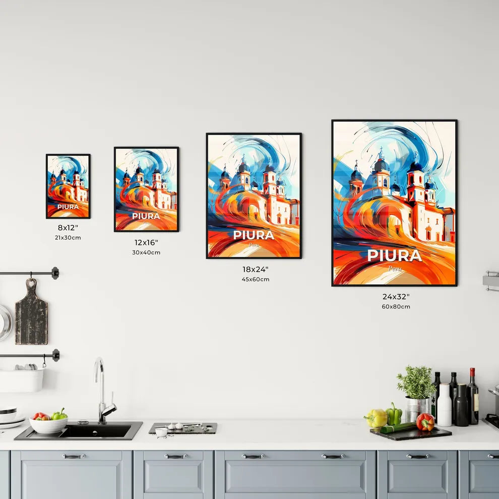 Vibrant Piura, Peru Kitchen Art