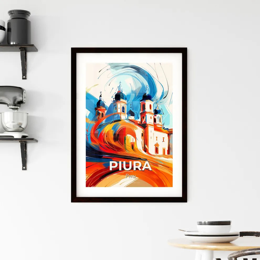 Vibrant Piura, Peru Framed Print