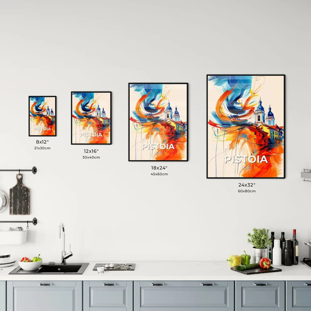 Vibrant Pistoia, Italy Kitchen Art