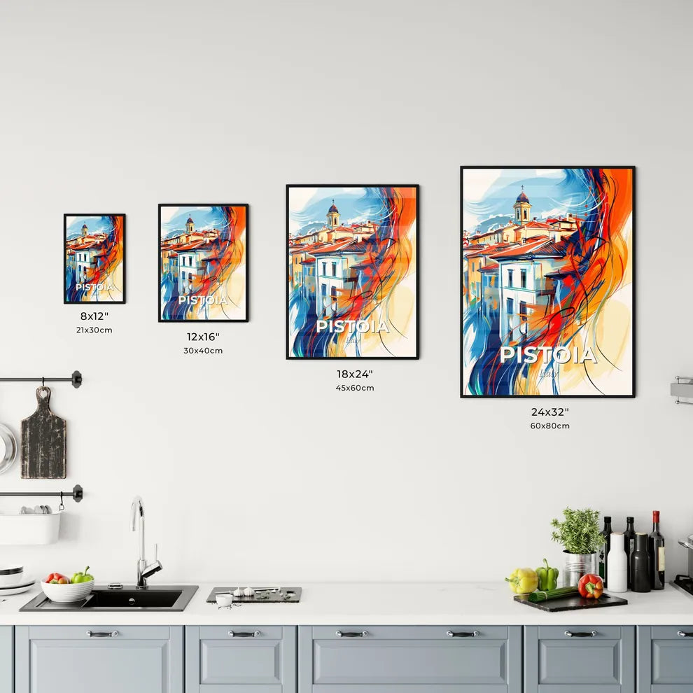 Vibrant Pistoia, Italy Kitchen Art