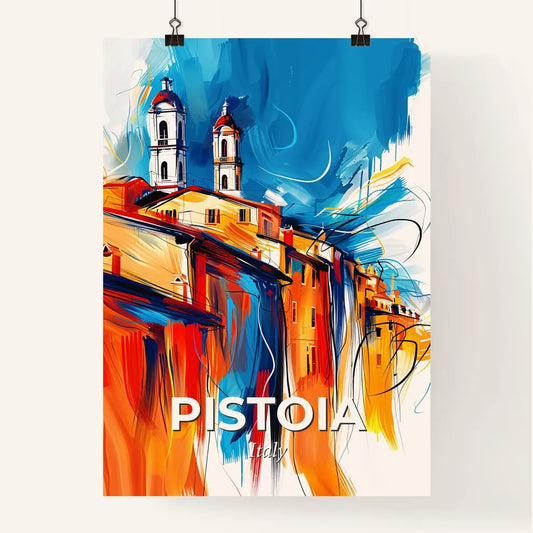 Vibrant Pistoia, Italy Poster