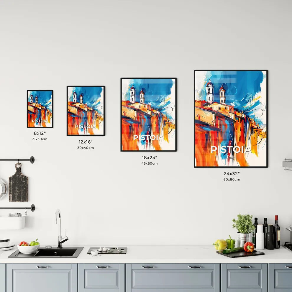 Vibrant Pistoia, Italy Kitchen Art