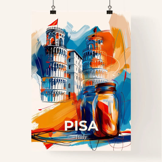 Vibrant Pisa, Italy Poster