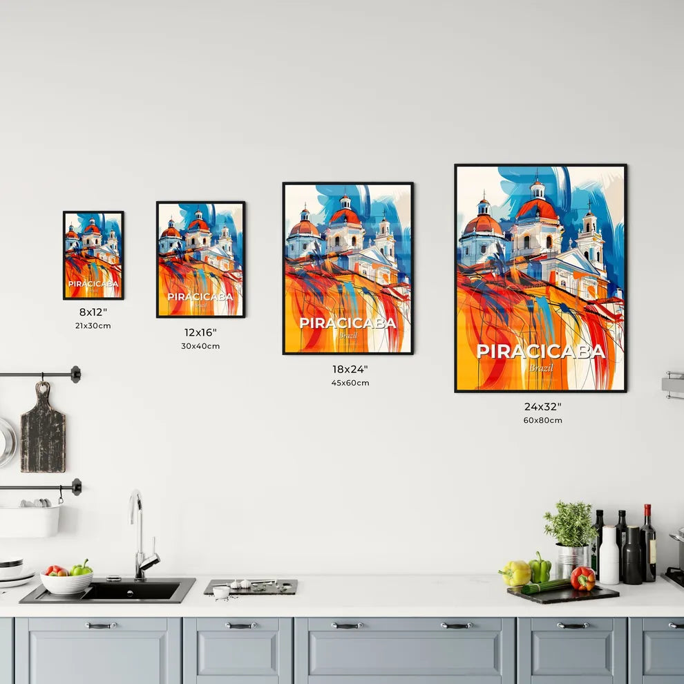 Vibrant Piracicaba, Brazil Kitchen Art