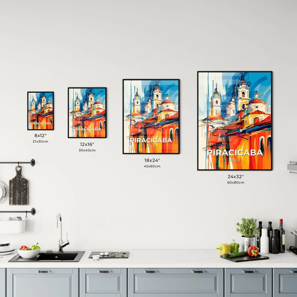 Vibrant Piracicaba, Brazil Kitchen Art