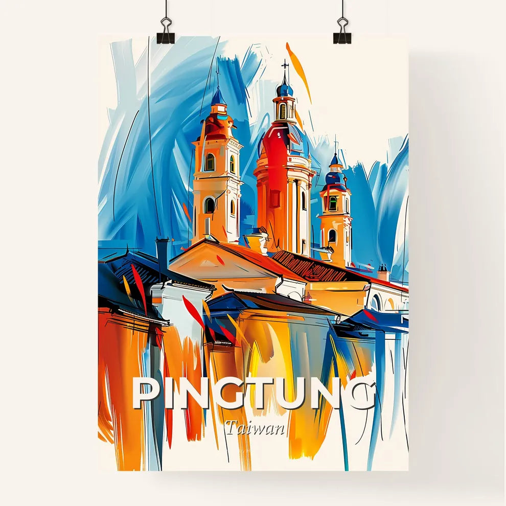 Vibrant Pingtung, Taiwan Poster