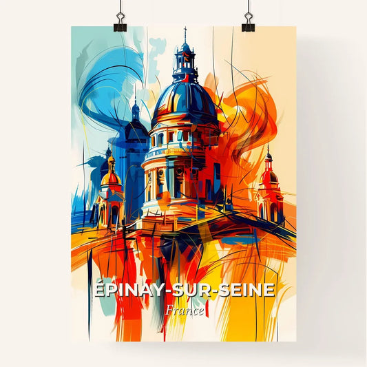 Vibrant Épina Poster