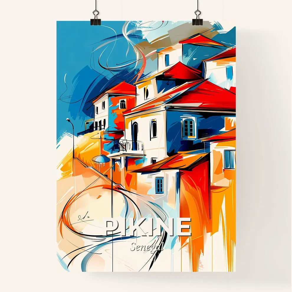 Vibrant Pikine, Senegal Poster