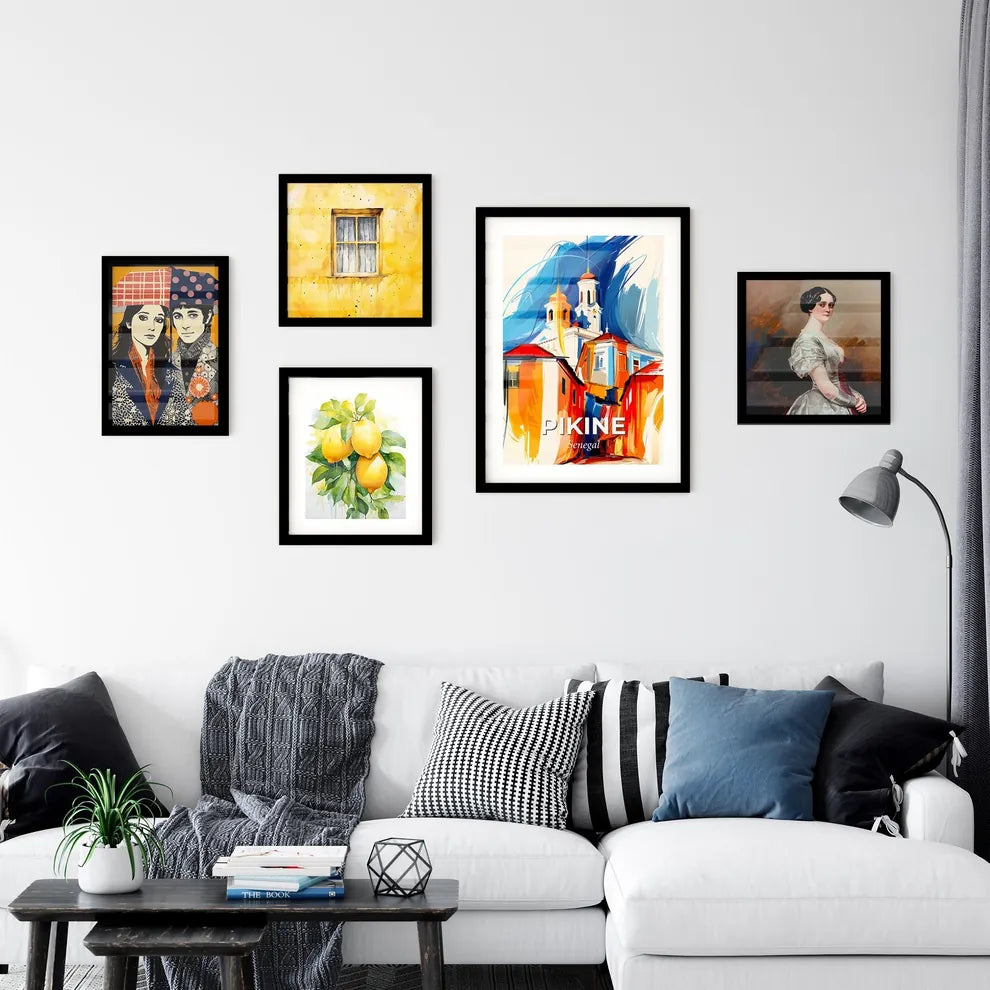 Vibrant Pikine, Senegal Wall Art Collection