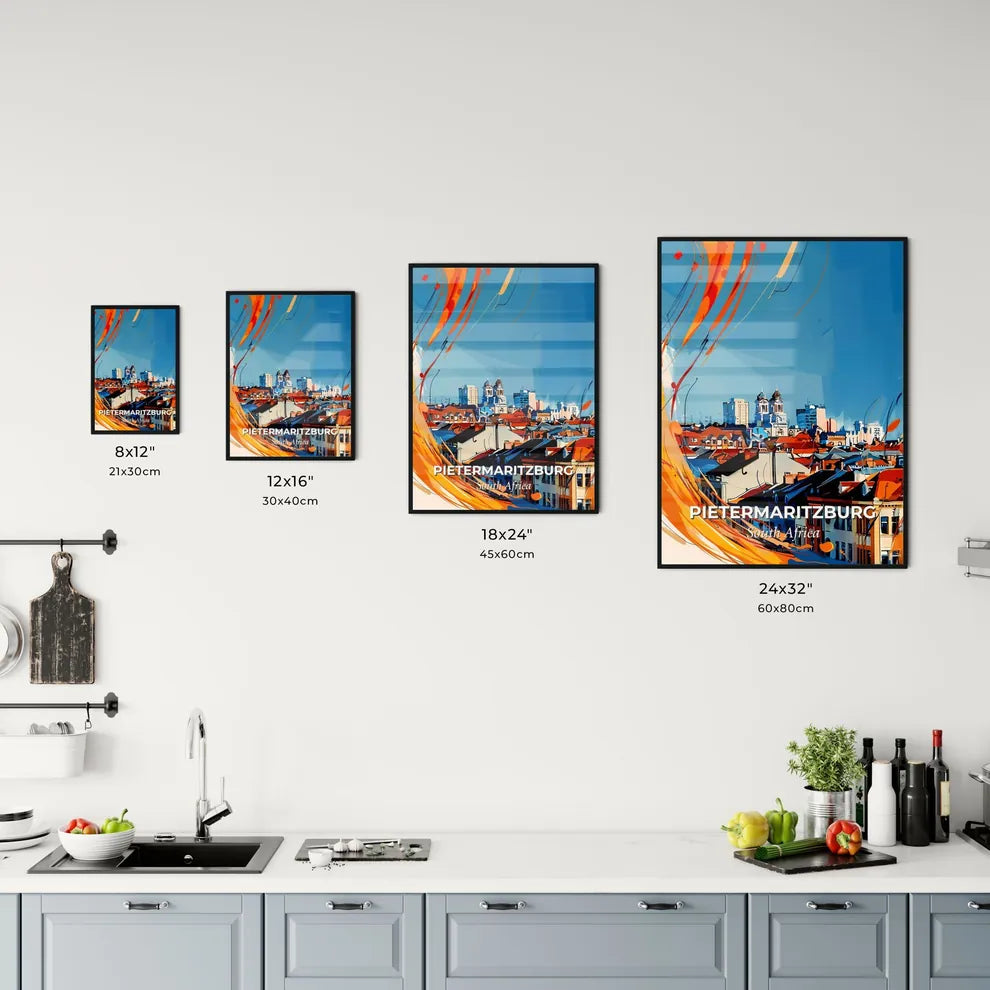 Vibrant Pietermaritzburg, South Africa Kitchen Art