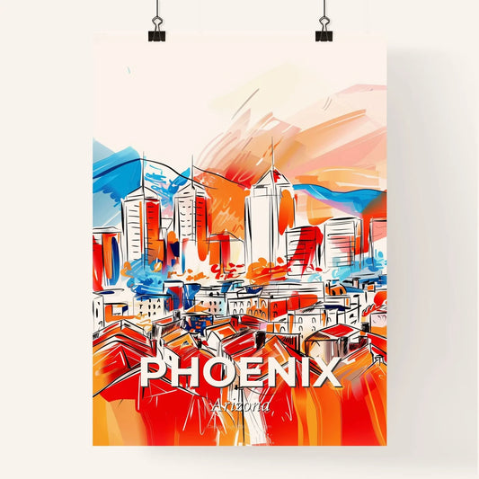 Vibrant Phoenix, Arizona Poster