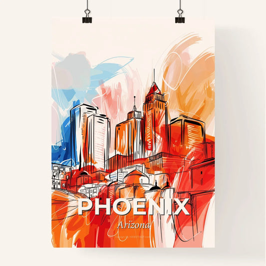 Vibrant Phoenix, Arizona Poster