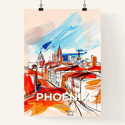 Vibrant Phoenix, Arizona Poster