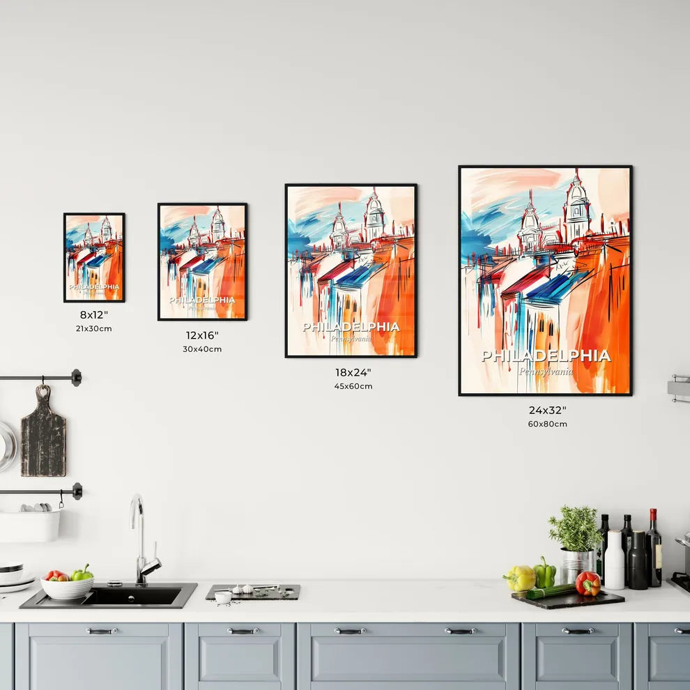 Vibrant Philadelphia, Pennsylvania Kitchen Art
