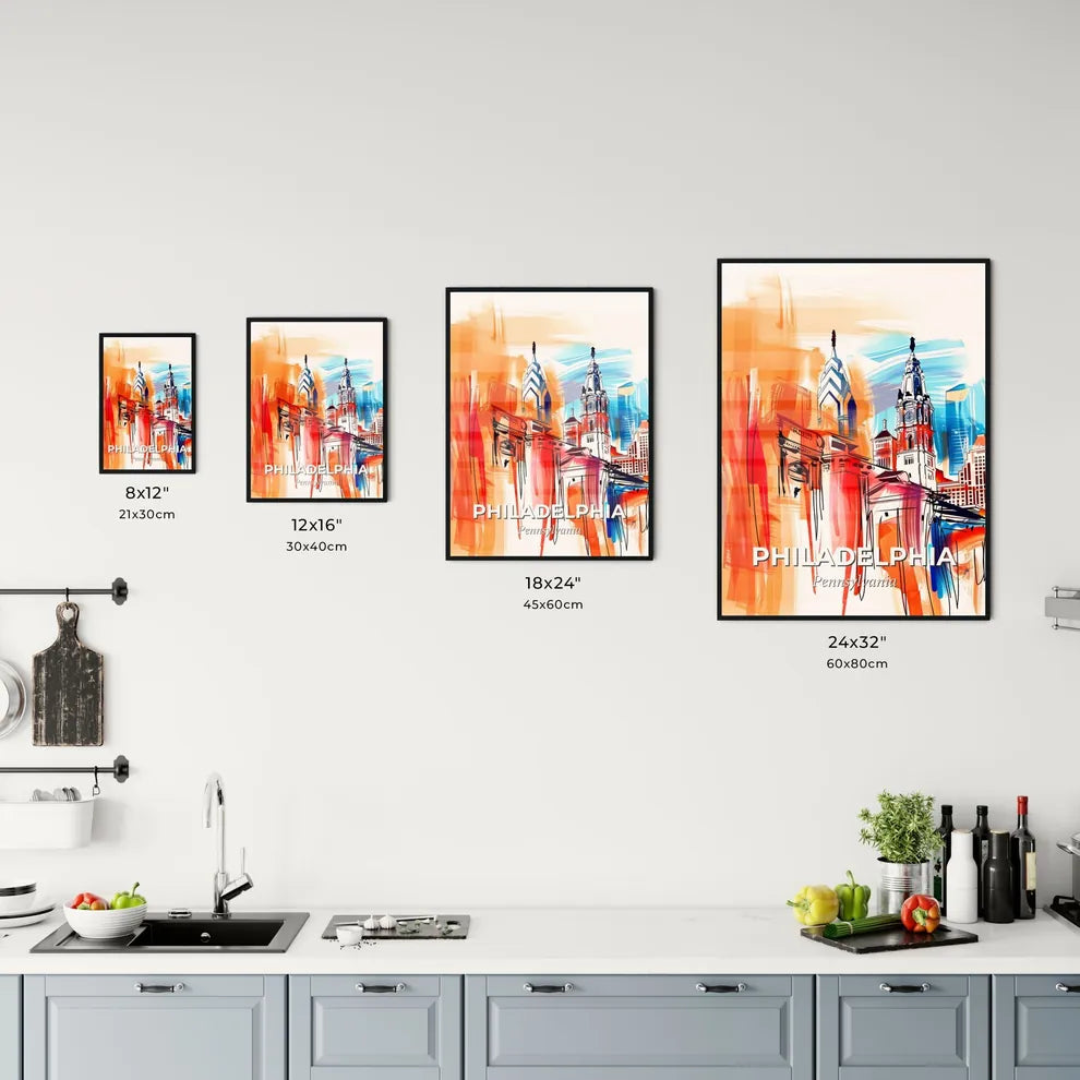 Vibrant Philadelphia, Pennsylvania Kitchen Art