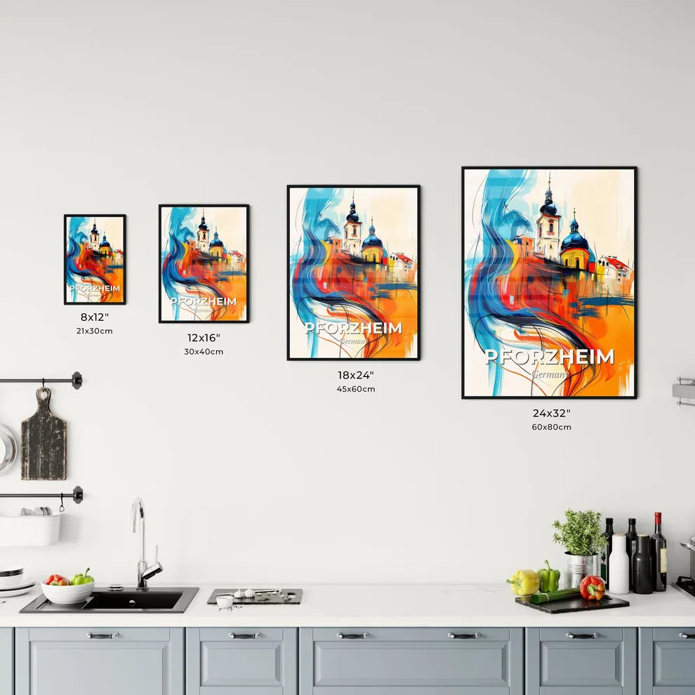 Vibrant Pforzheim, Germany Kitchen Art