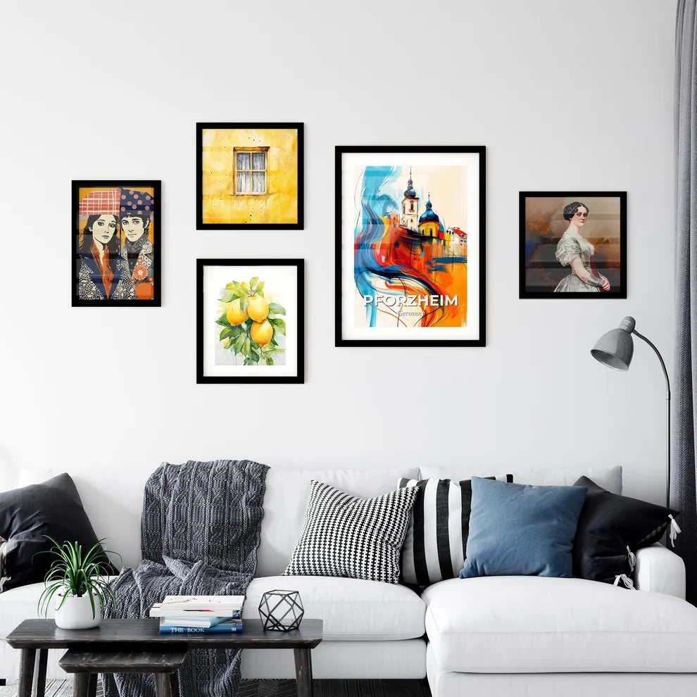 Vibrant Pforzheim, Germany Wall Art Collection