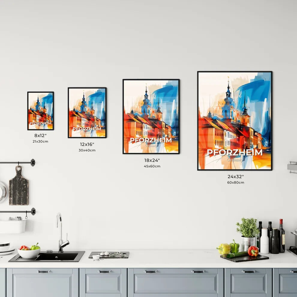 Vibrant Pforzheim, Germany Kitchen Art
