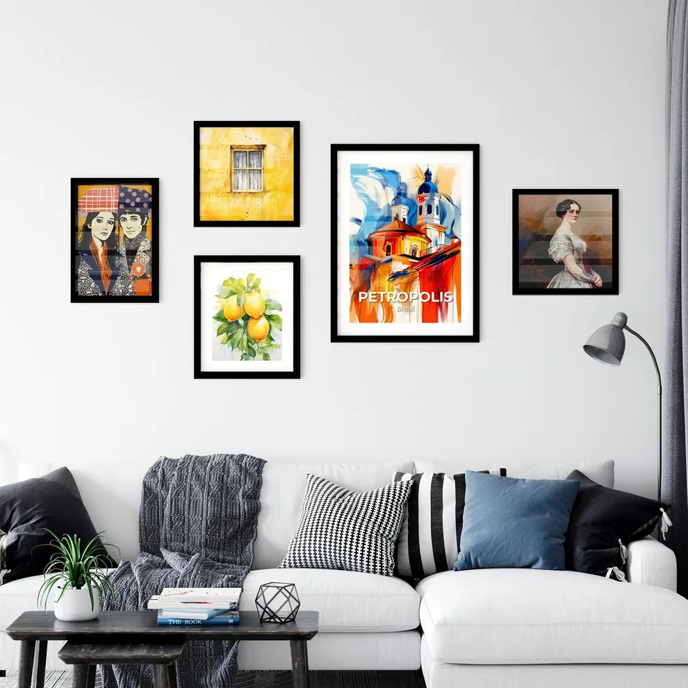 Vibrant Petropolis, Brazil Wall Art Collection