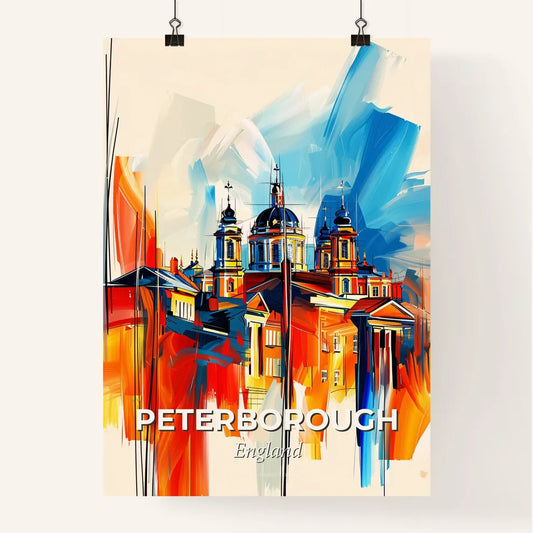 Vibrant Peterborough, England Poster