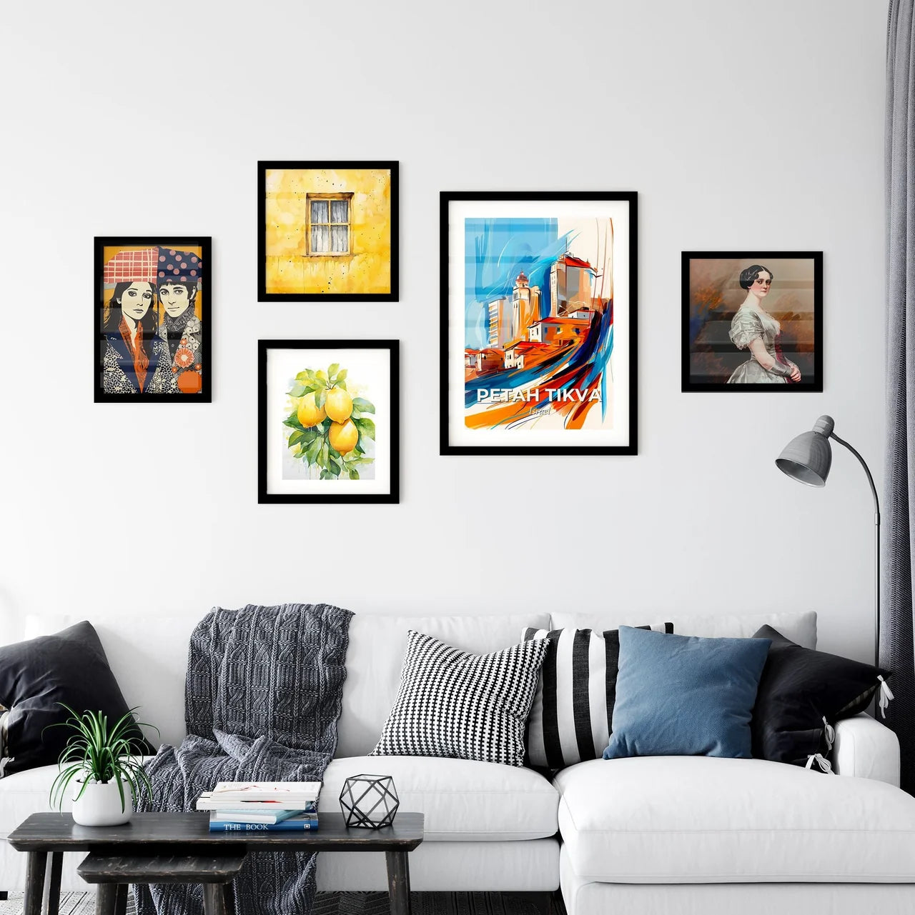 Vibrant Petah Tikva, Israel Wall Art Collection