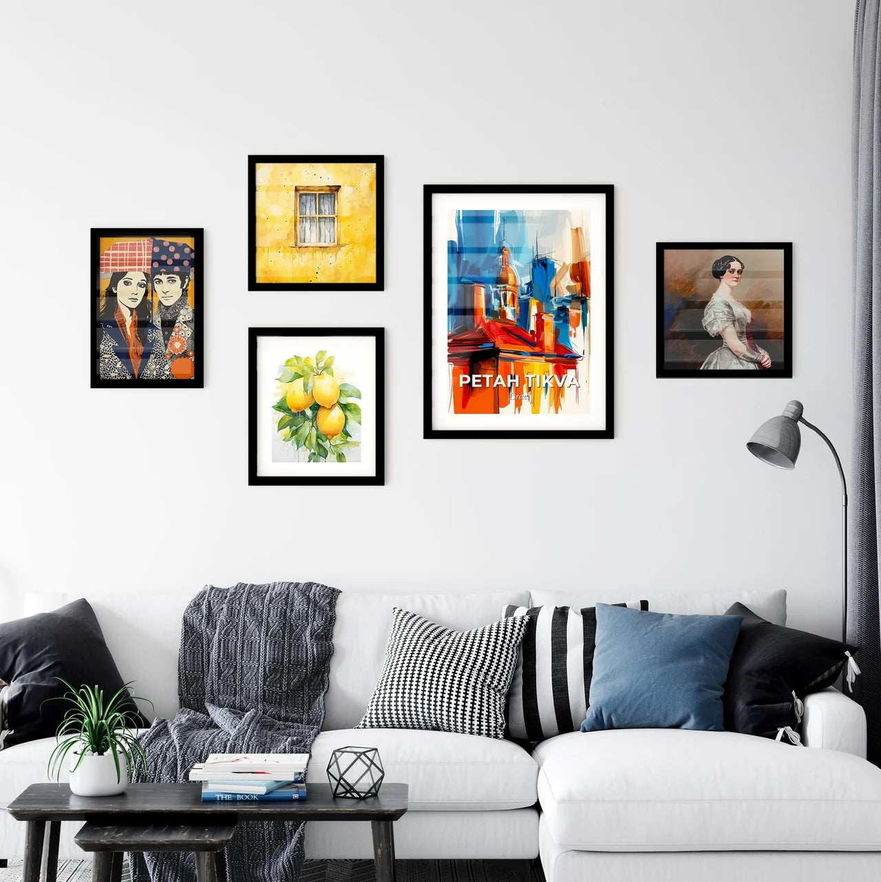 Vibrant Petah Tikva, Israel Wall Art Collection