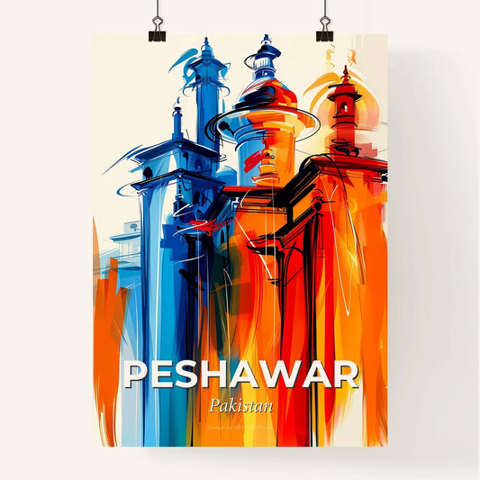 Vibrant Peshawar, Pakistan Poster