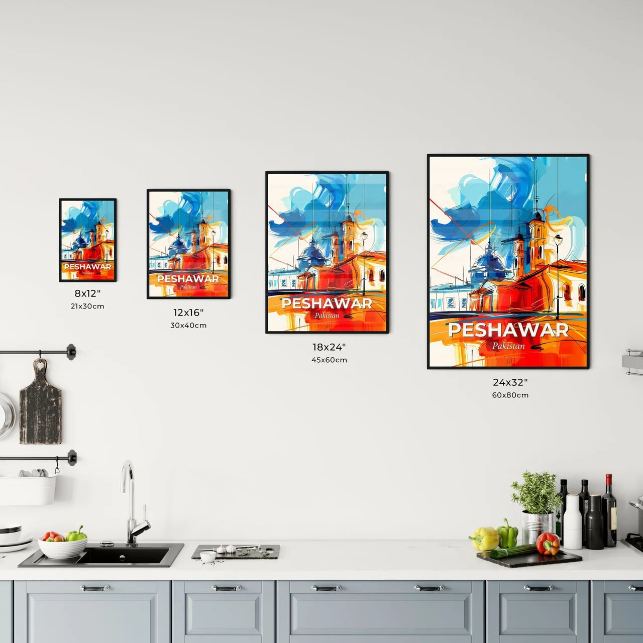 Vibrant Peshawar, Pakistan Kitchen Art