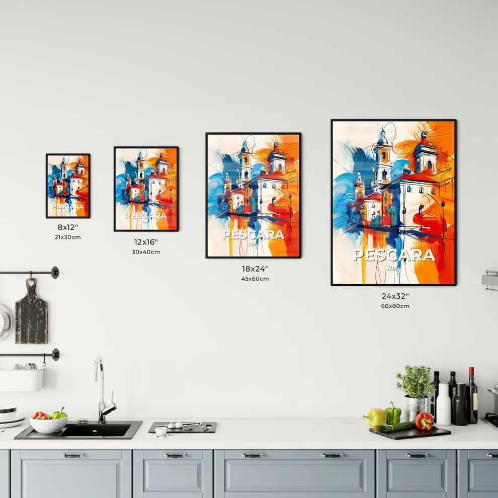 Vibrant Pescara, Italy Kitchen Art