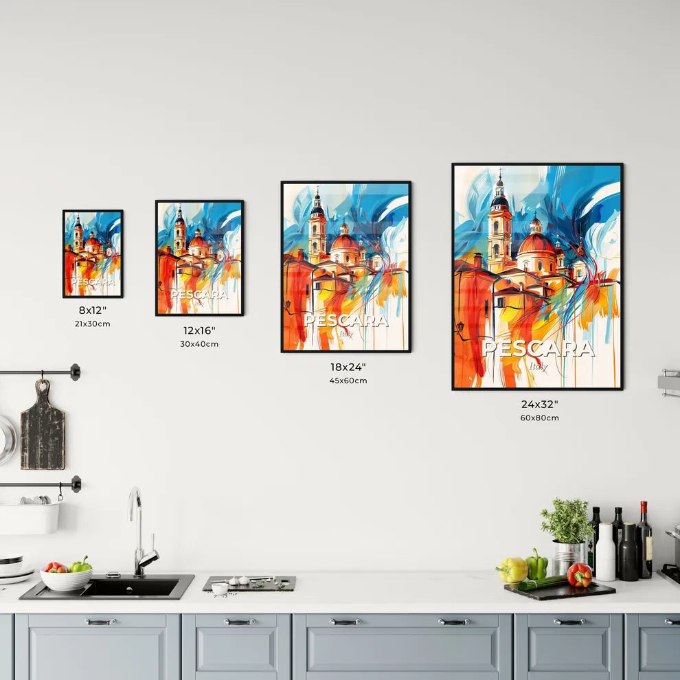 Vibrant Pescara, Italy Kitchen Art