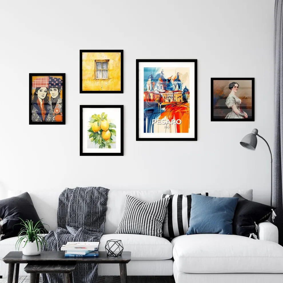 Vibrant Pesaro, Italy Wall Art Collection