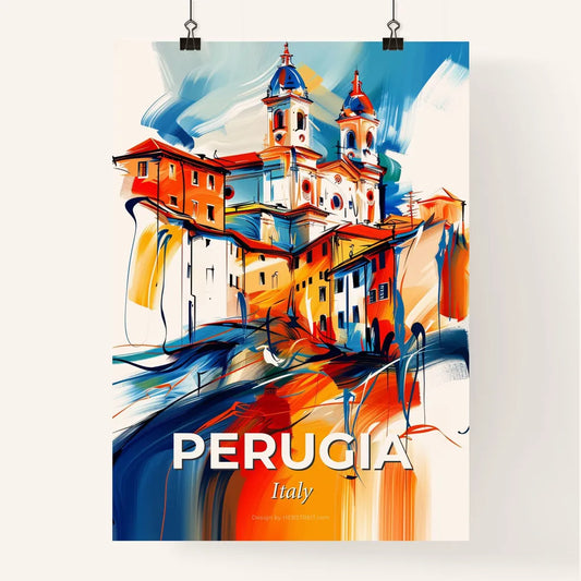 Vibrant Perugia, Italy Poster