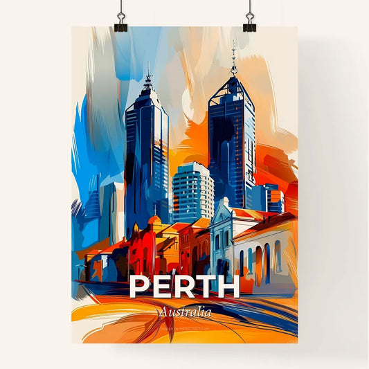 Vibrant Perth, Australia Poster