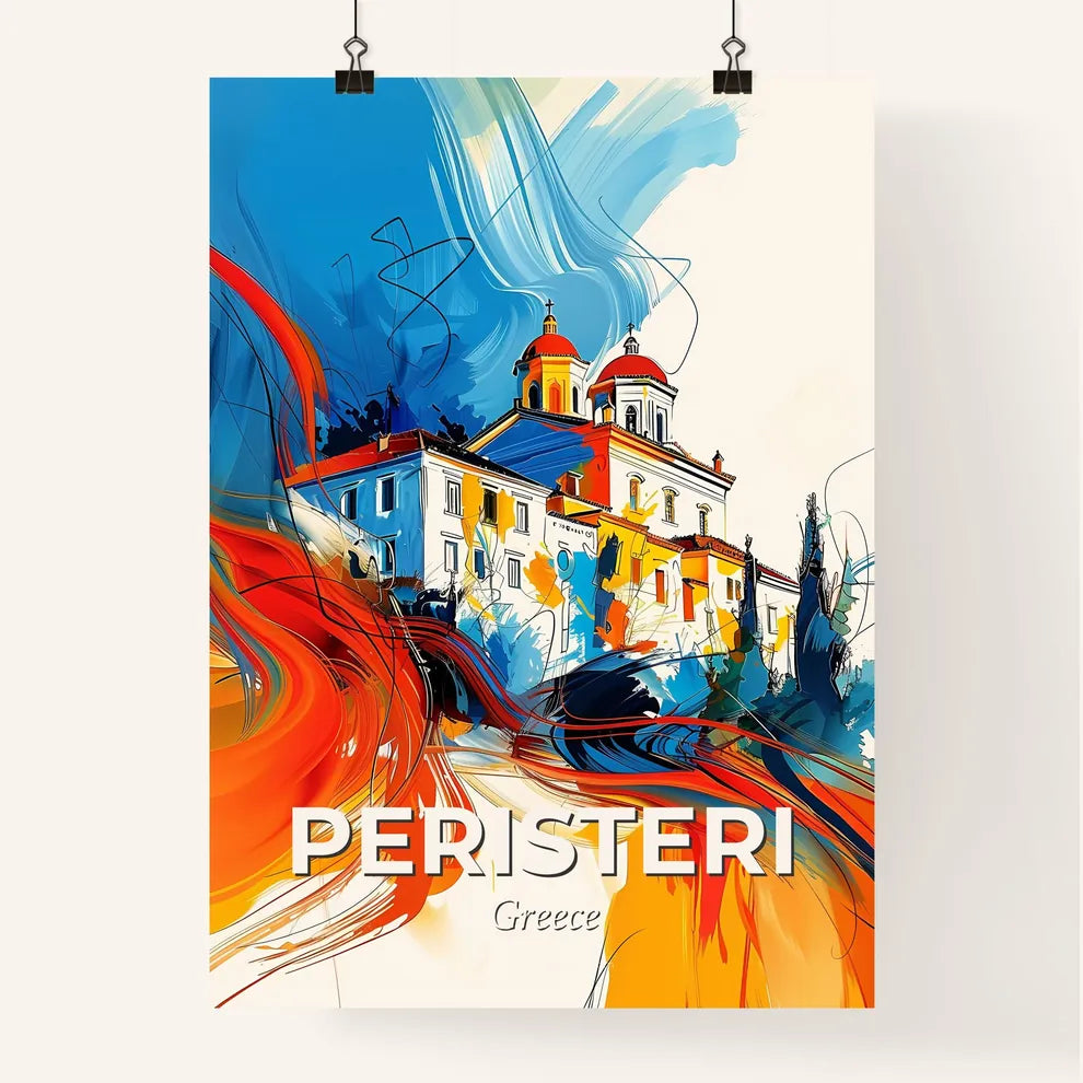 Vibrant Peristeri, Greece Poster