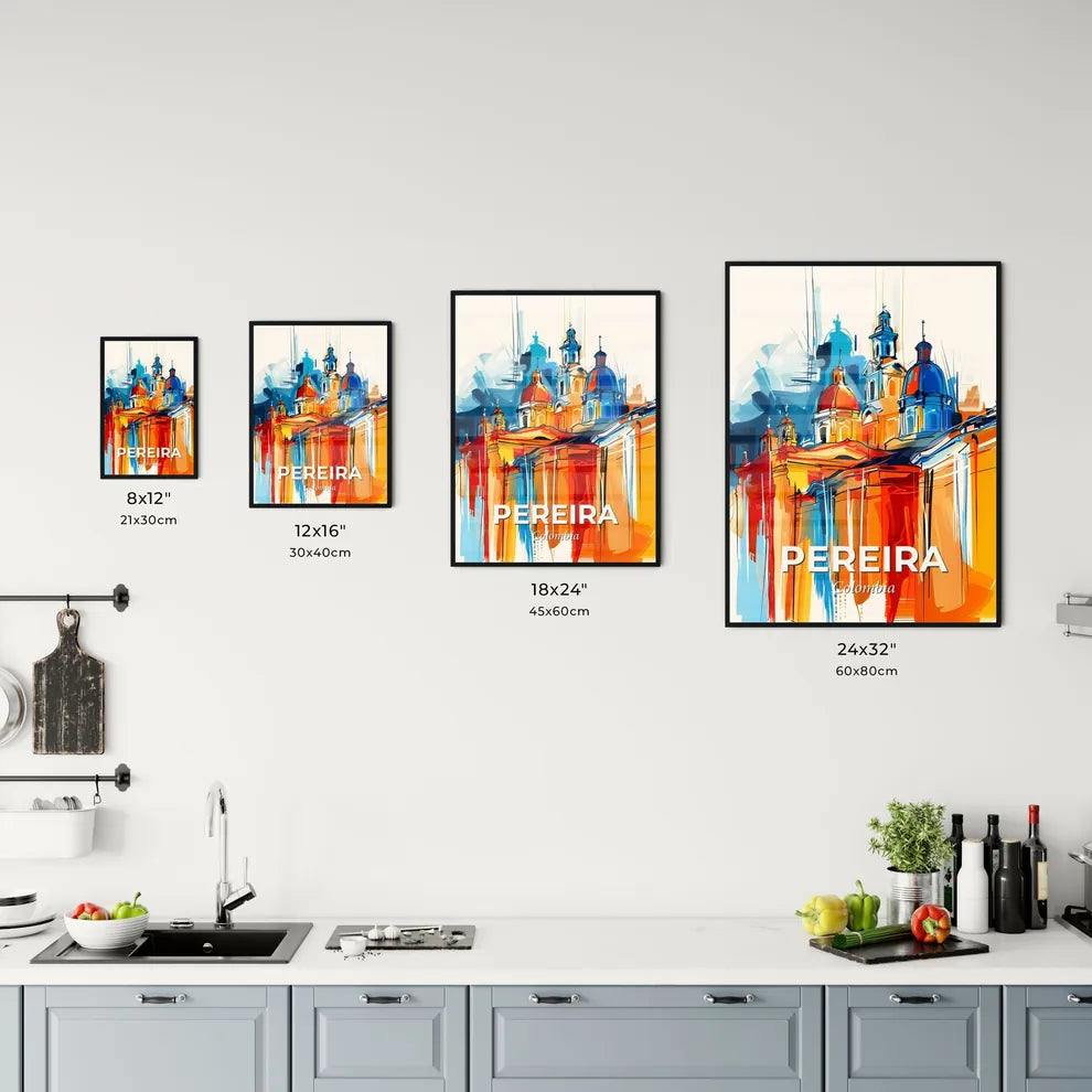 Vibrant Pereira, Colombia Kitchen Art