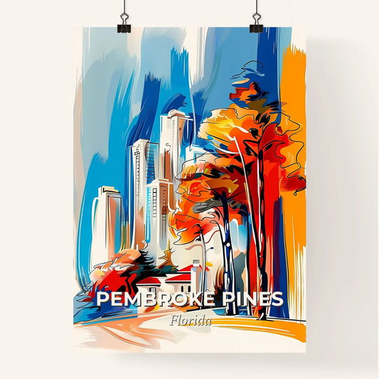 Vibrant Pembroke Pines, Florida Poster
