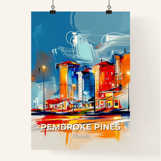 Vibrant Pembroke Pines, Florida Poster