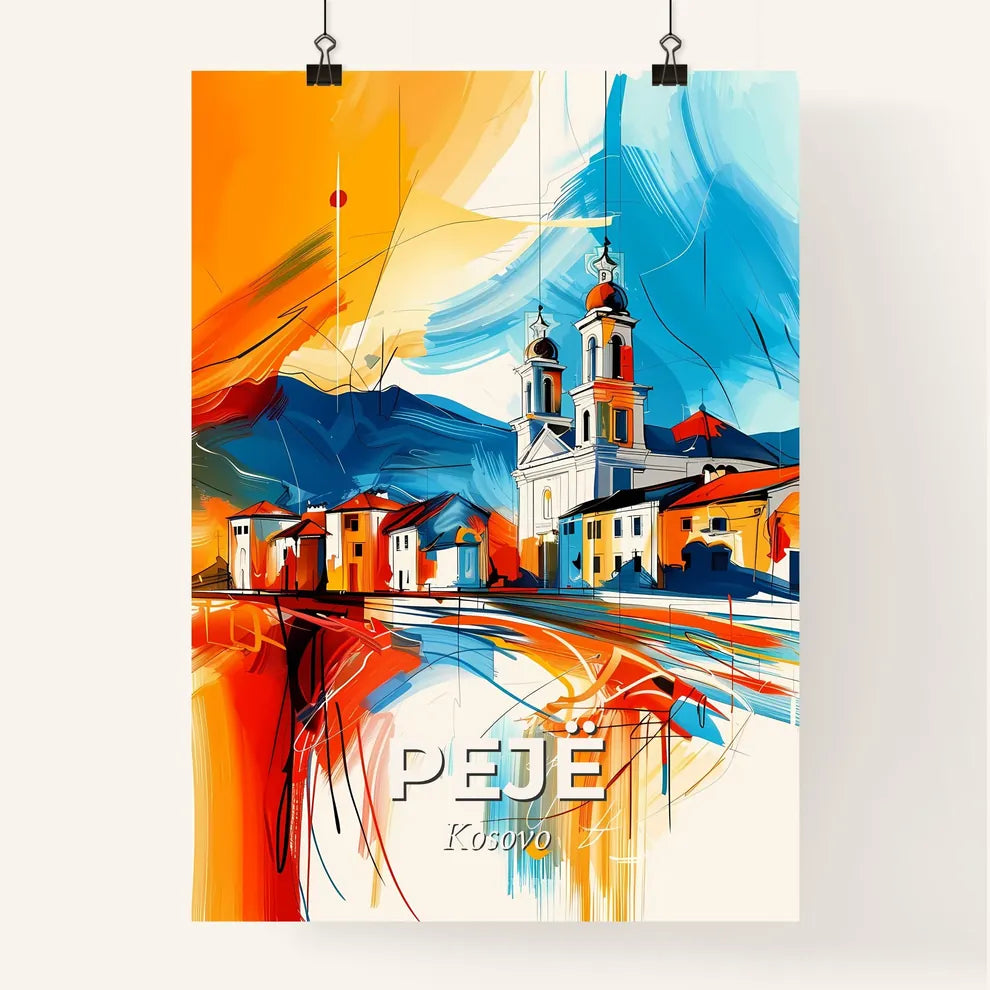 Vibrant Pejë, Kosovo Poster