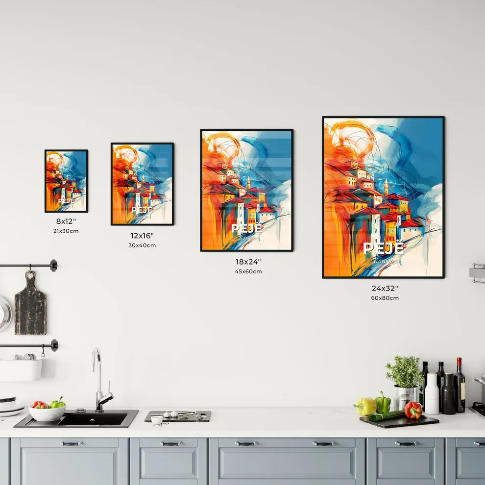 Vibrant Pejë, Kosovo Kitchen Art