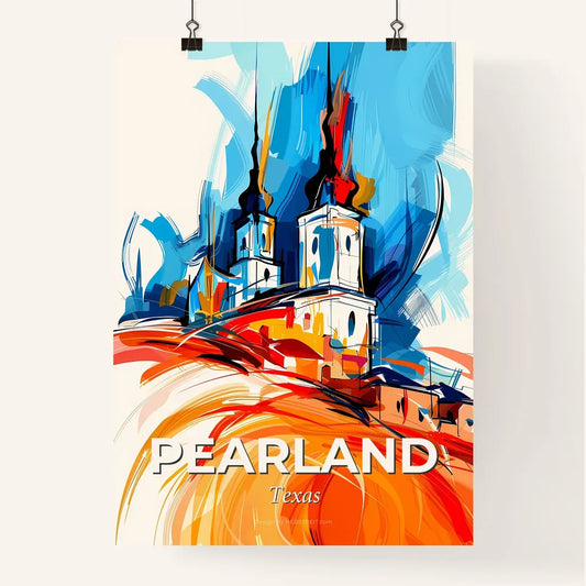 Vibrant Pearland, Texas Poster