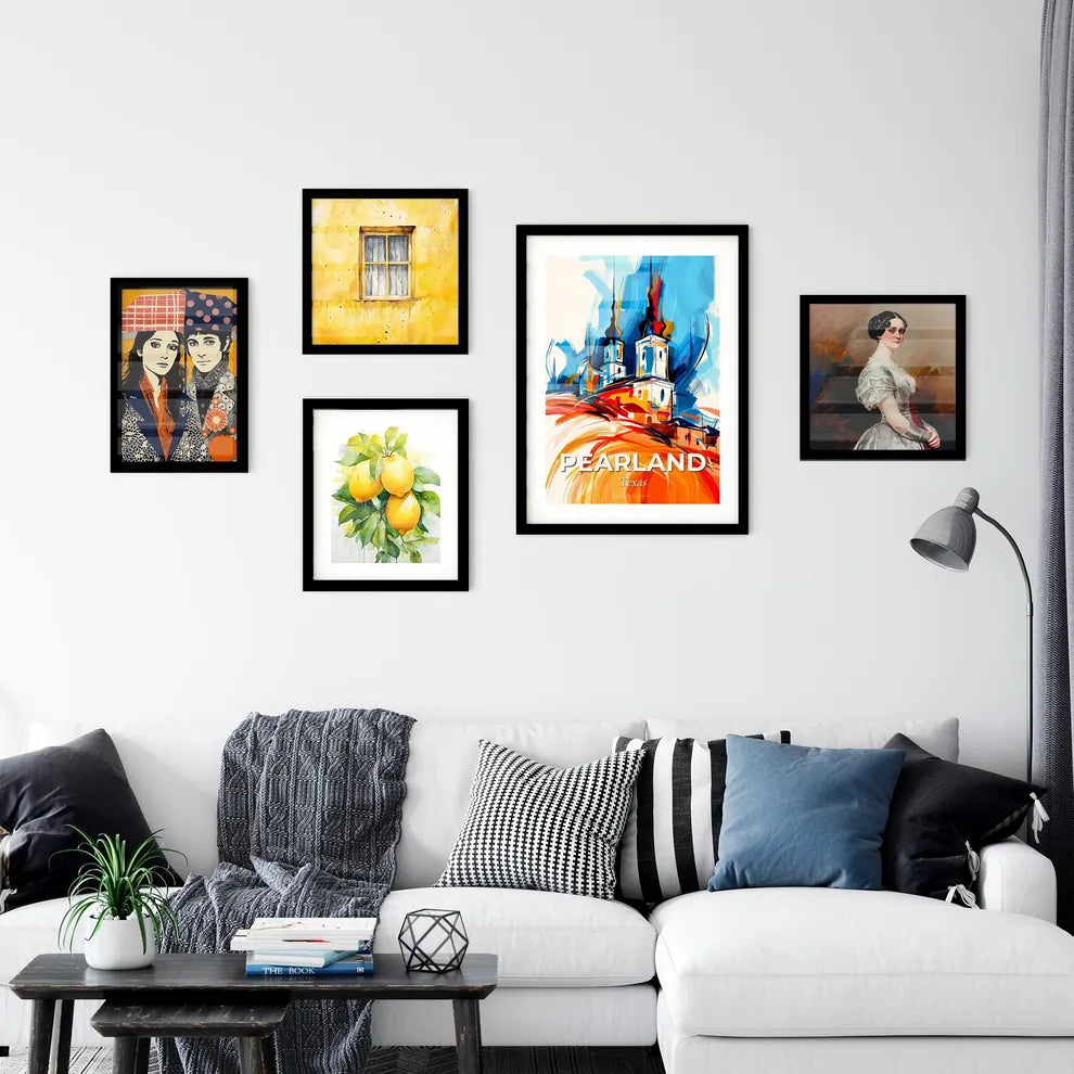 Vibrant Pearland, Texas Wall Art Collection