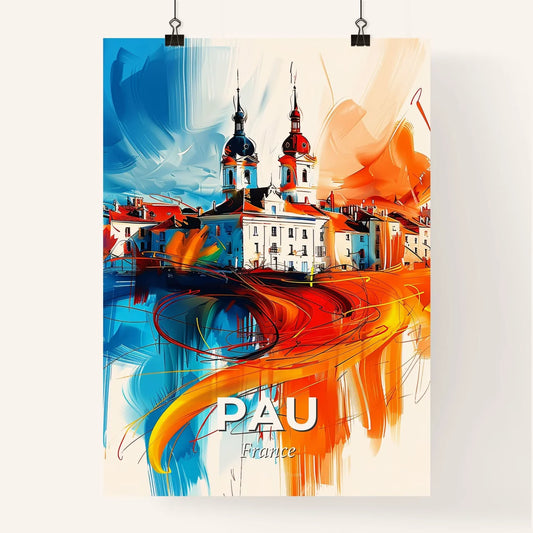 Vibrant Pau, France Poster