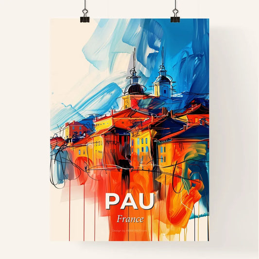 Vibrant Pau, France Poster