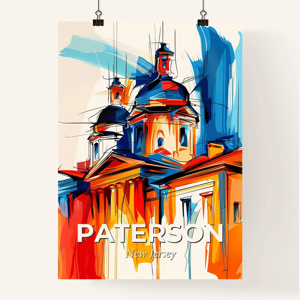 Vibrant Paterson, New Jersey Poster