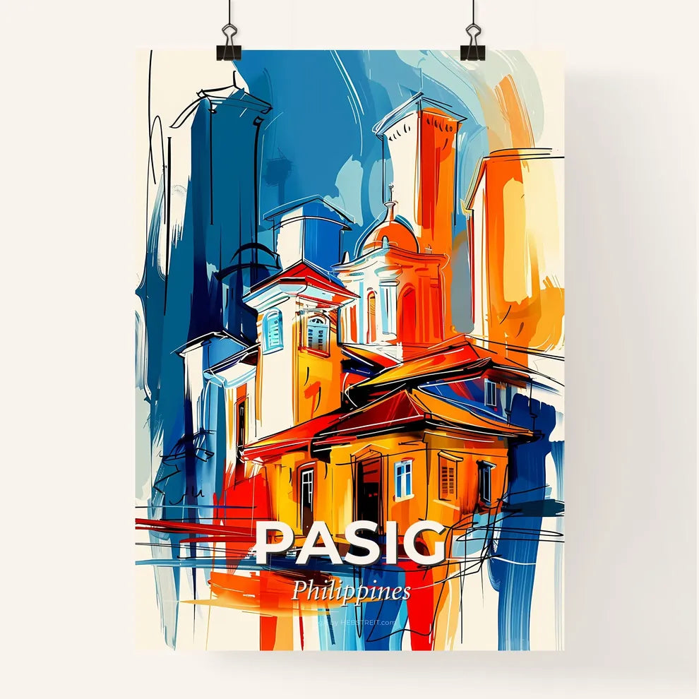 Vibrant Pasig, Philippines Poster